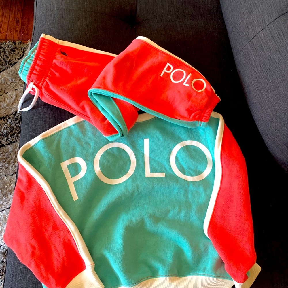 Girls Polo sweatsuit